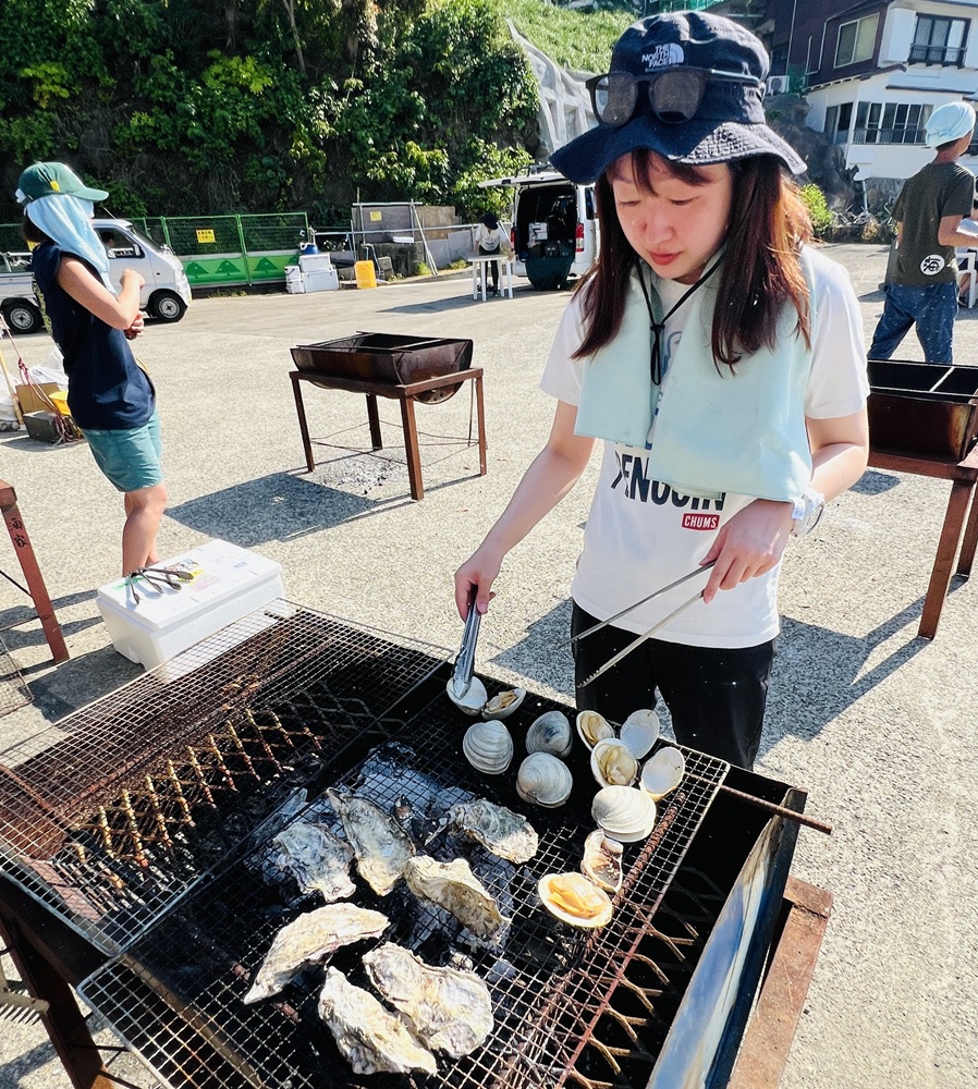 岩 真鶴 ダイビング 海鮮バーベキュー ソフトコーラル