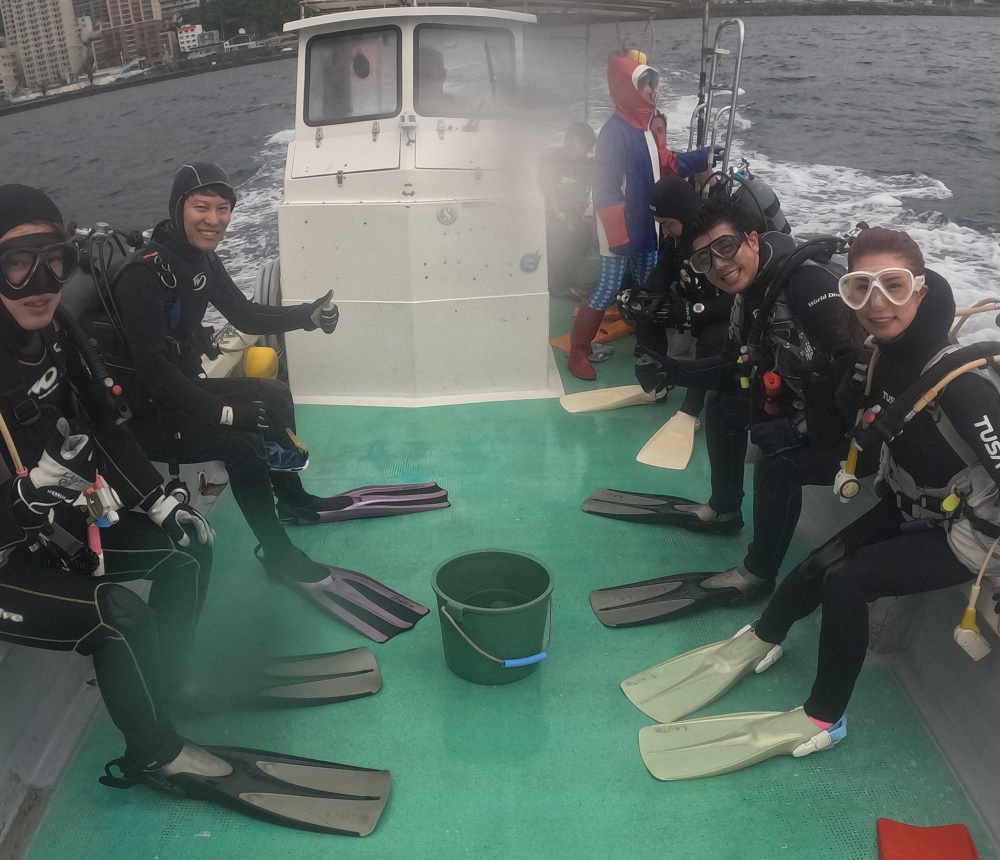 熱海 ダイビング 沈船 レック