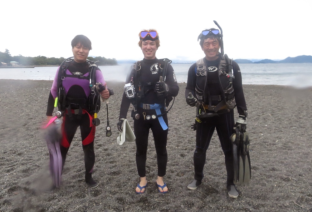 PADI　AOW　講習　ダイビング