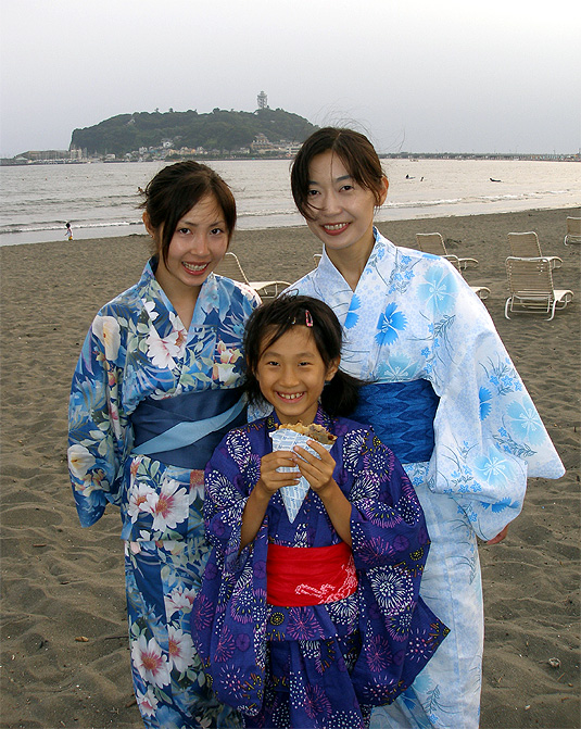 8月1日 江ノ島花火大会 Padiスキューバダイビングショップラウト鎌倉